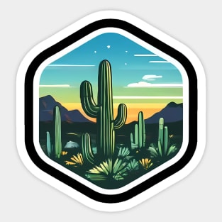 Saguaro national park Sticker